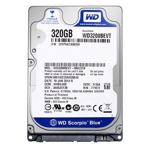 WD 320GB NOTEBOOK