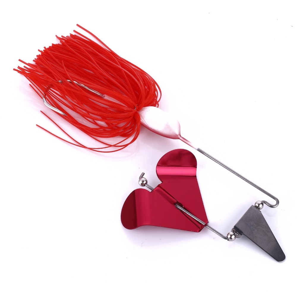 HENGJIA 4pcs metal sequin spinner umpan pancing ikan fishing lure memancing peralatan swimbait