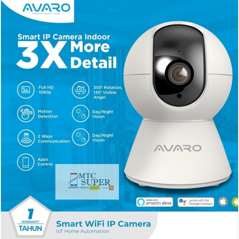 AVARO WIFI SMART IP CAMERA ( CT01) 1080P