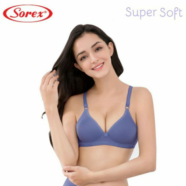 Bra Sorex Cup B Super Soft Size 40, 38, 36, 34 BH Busa Tanpa Kawat / Bra Dewasa BH 17238