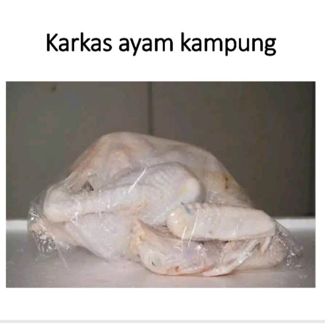 

Karkas ayam kampung