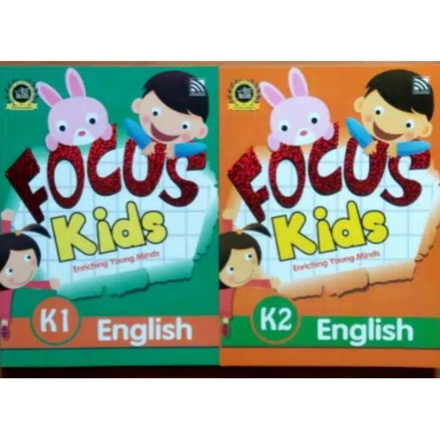 BRIGHT KIDS FOCUS KIDS ENGLISH WORKBOOK KINDERGARTEN K1 K2