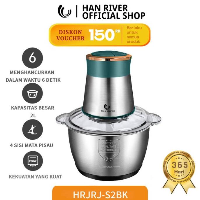 HAN RIVER SS01 Meat Grinder multifungsi 2L