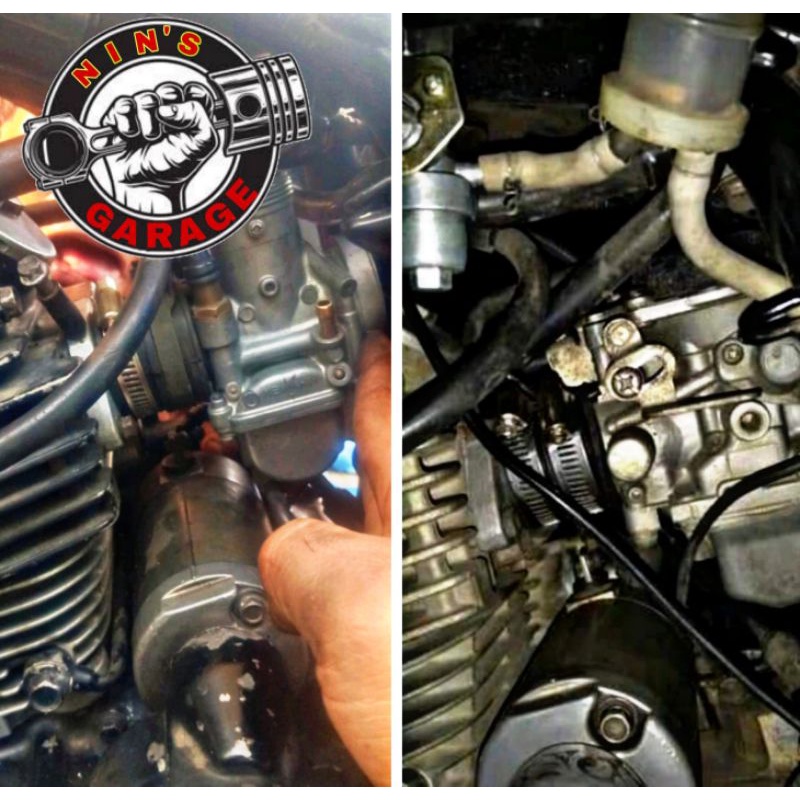 intake karbu Scorpio original dan PE28