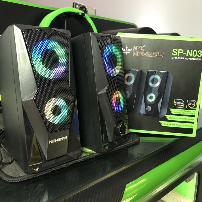 NYK SP-N03 RGB Gaming Speaker with 3D Sound