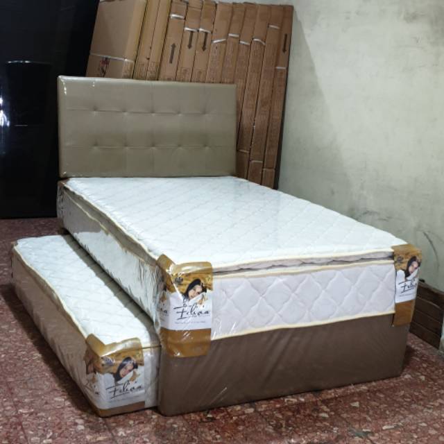 Fullset Springbed Felicia 2in1 Pillow Top Uk.100 x 200
