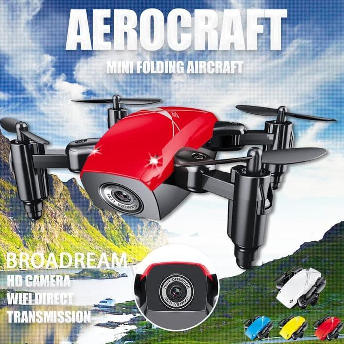 Drone S9|Tracker Lipat Mini|Dengan Kamera Wifi Fpv Altitude Mode
