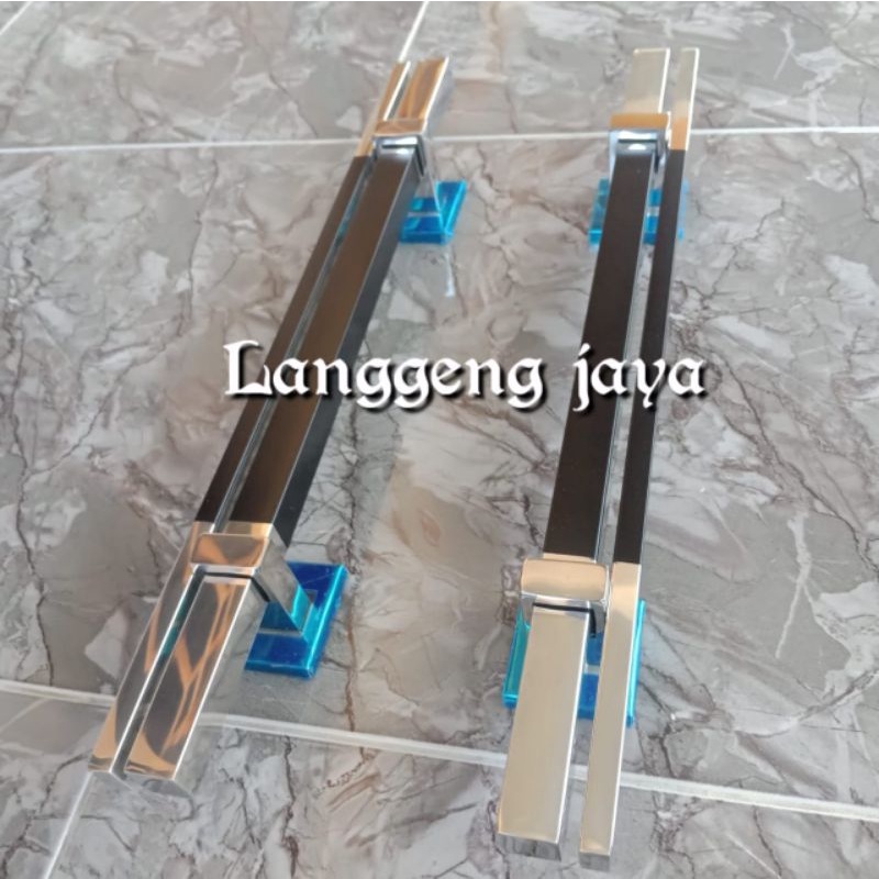 MURAH 2pcs handle pintu Twin Gagang Pintu Stainless Steel Tarikan Pintu Pegangan Pintu Rumah minimal