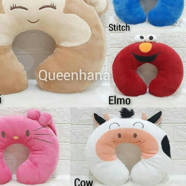 ✤ BANTAL MOBIL / SET MOBIL 4 IN1 FACE KARAKTER ➭