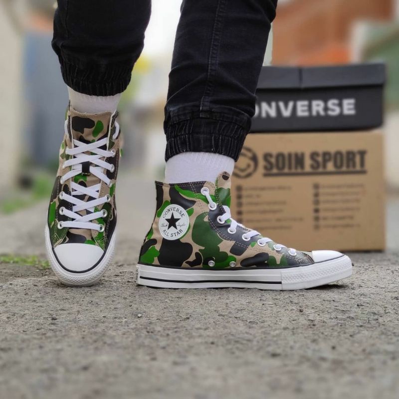 SEPATU SNEAKERS PRIA CONVERSE CTAS HI  (166714C)