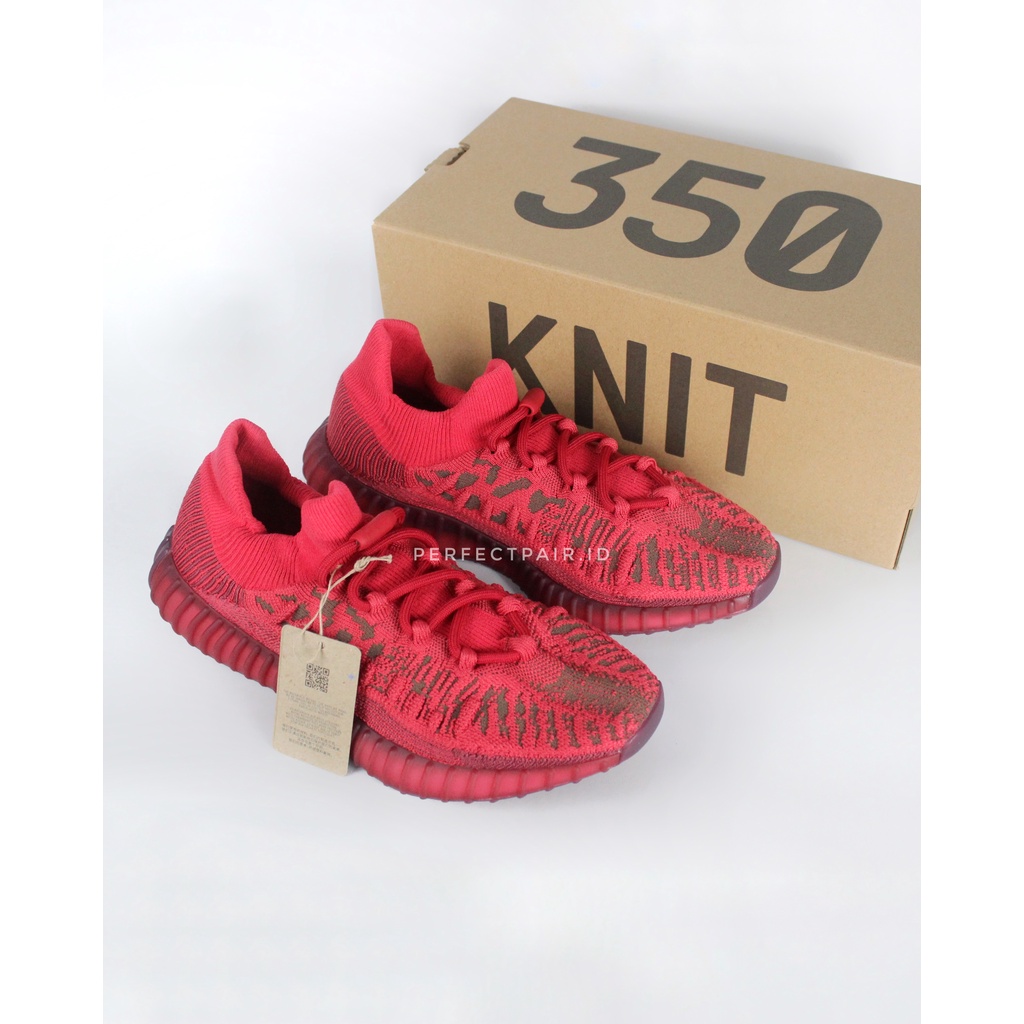 Adidas Yeezy 350 V2 CMPCT Slate Red 100% Original BNIB