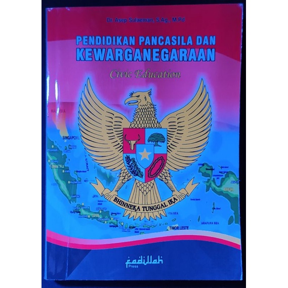 

Buku Ppkn Pendidikan Pancasila Dan Kewarganegaraan Dr. Asep Sulaeman, S. Ag., M.Pd