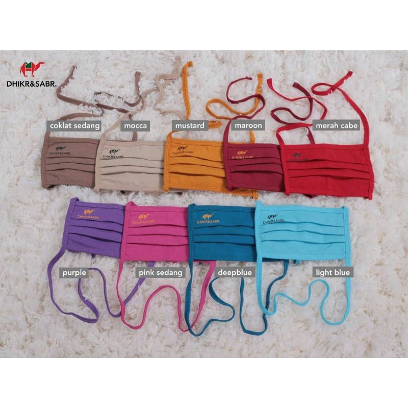 Masker "Dhikr & Sabr"