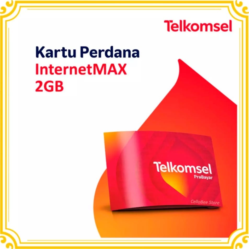 Perdana Kuota Telkomsel 2 GB Internet MAX
