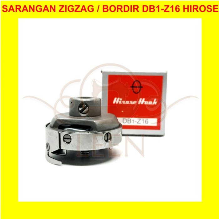 Sarangan Zig Zag/ Bordir DB1-Z16 HIROSE Mesin Jahit Rotary Hook LEEN