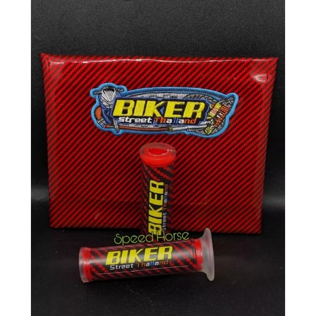 paket 2in1 Handgrip biker plus kulit jok biker Universal