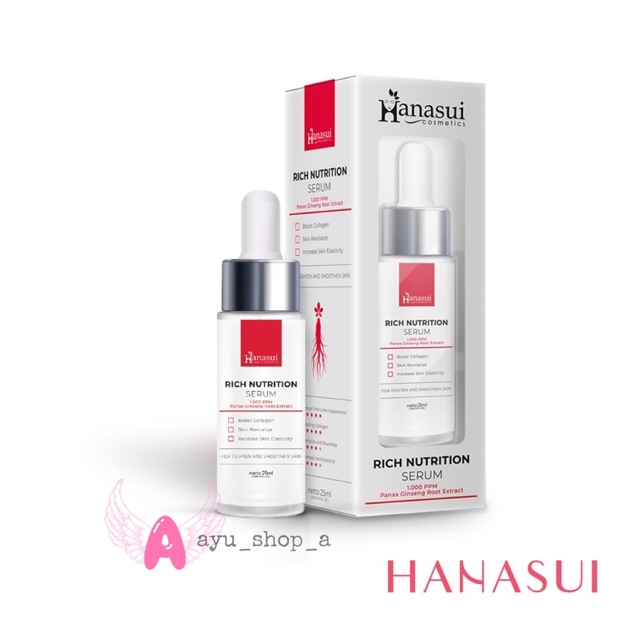 Hanasui Rich Nutrition Serum 25Ml