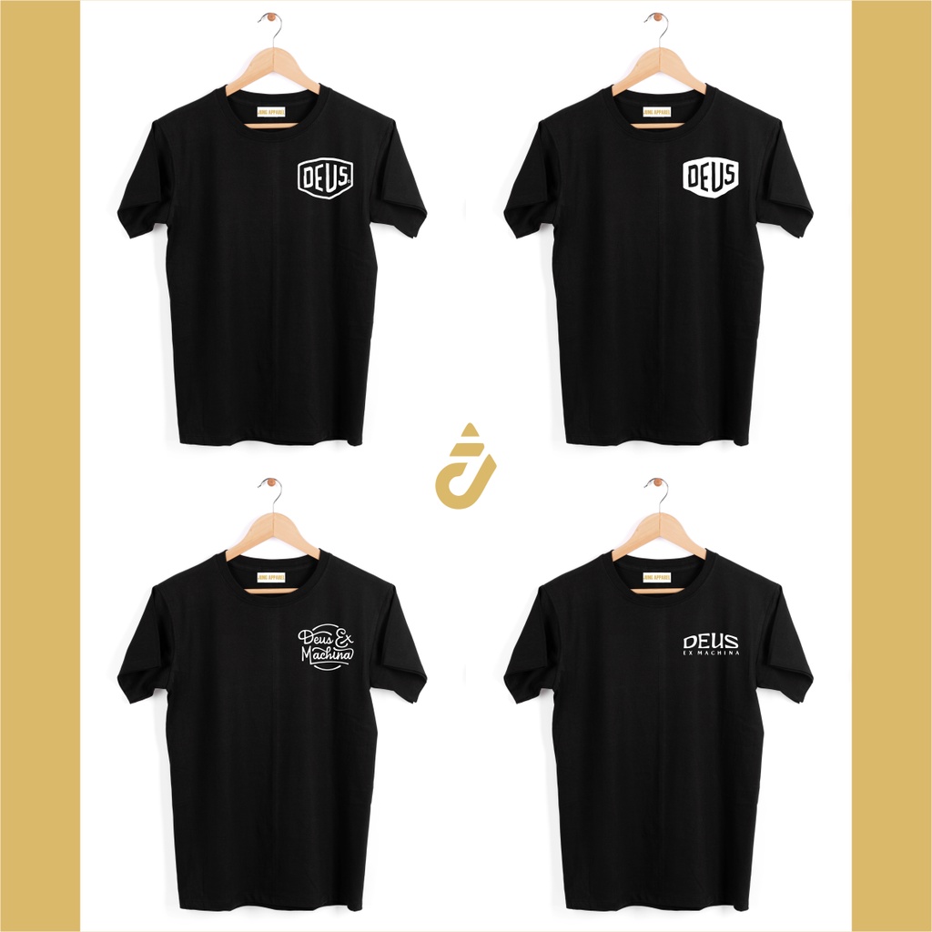 Kaos DEUS EX MACHINA Fashion Baju Atasan UNISEX Pria & Wanita Original Laki-Laki Perempuan Premium D