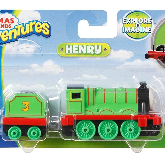 Diecast Thomas And Friends - Diecast Hotwheels - Diecast Set Thomas Adventure Henry Produk Terbaik