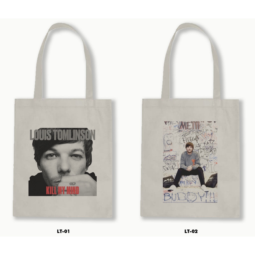 TOTE BAG BLACU - LOUIS TOMLINSON