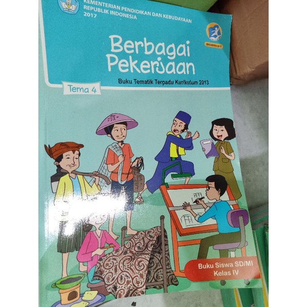 

buku paket tematik SD kelas 4 tema 4