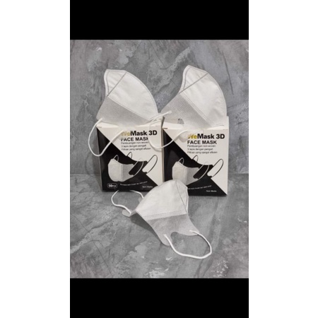 MASKER DUCKBILL Murah 3D Garis WE MASK & STARK MASK 3PLY Disposible FACE MASK 1 BOX ISI 50PCS
