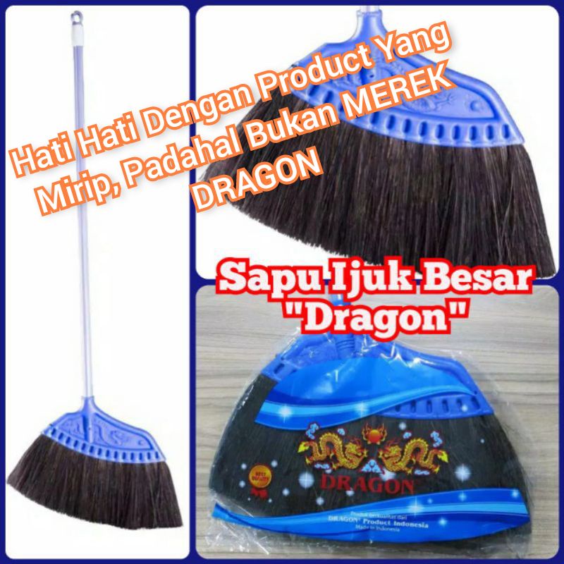 DRAGON SAPU LANTAI IJUK BESAR 100% PRODUCT DRAGON ASLI SAPU INJUK BESAR DRAGON ASLI