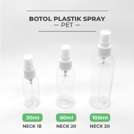 SUPPORT Botol Spray Disinfectant PET 100ml