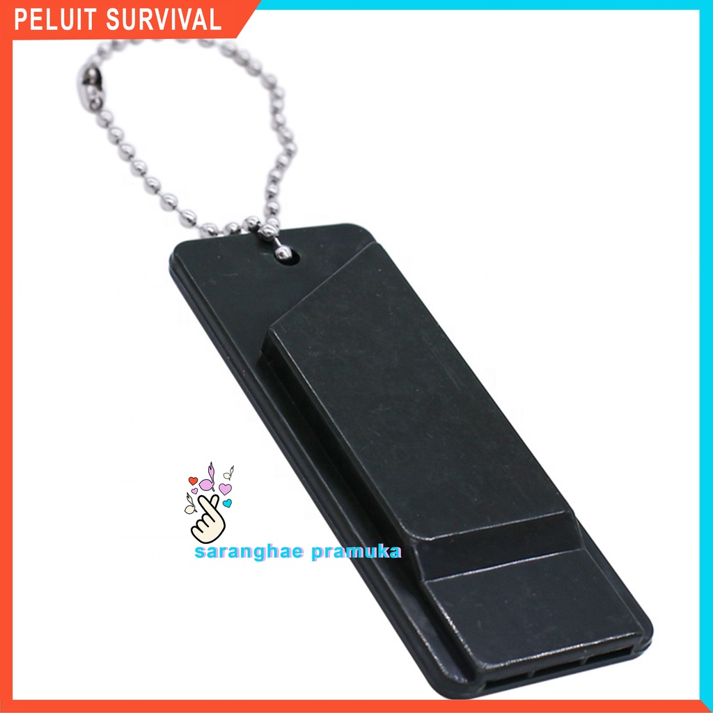 Peluit Pluit Survival Whistle Outdoor Tiga Nada Mainan Panggilan Untuk Melatih Anjing Burung Parrot