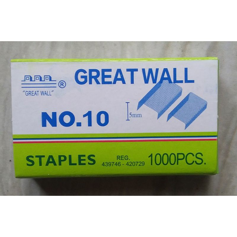 

Isi Staples Geat Wall 5 mm