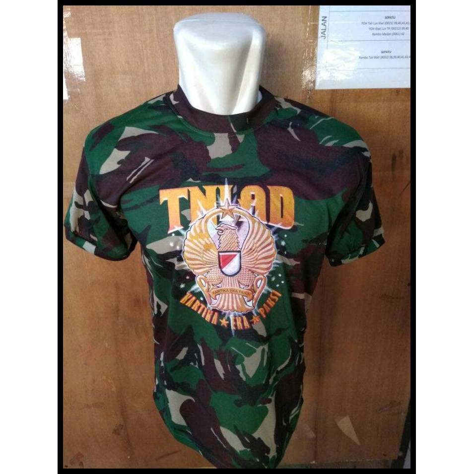 KAOS OBLONG TNI AD LORENG MALVINAS L KAOS TNI AD LORENG MALVINAS