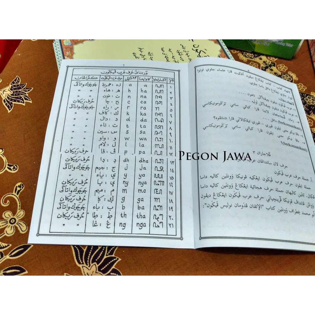 Belajar Pegon Menulis Pegon Pedoman Pegon Shopee Indonesia