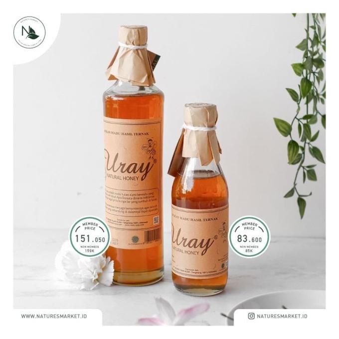

Madu Uray Natural Honey 640ml