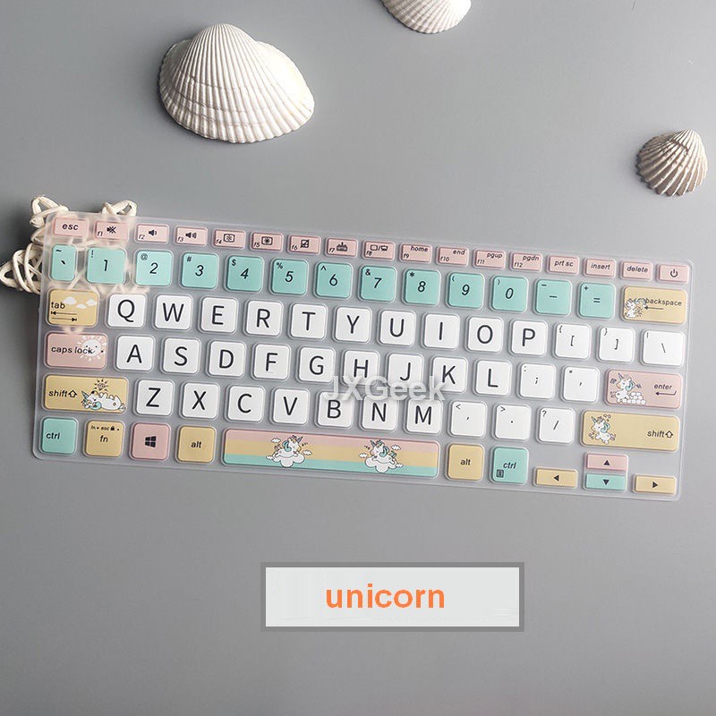 14 Inci Cover Pelindung Keyboard Bahan Silikon Ultra Tipis Untuk FOR  Asus Adol Vivobook S14 S430Un Vivobook 14 M409D A409J A416J A412D A409M Keyboard Cover Vivobook S14 Keyboard Protector Vivobook 14