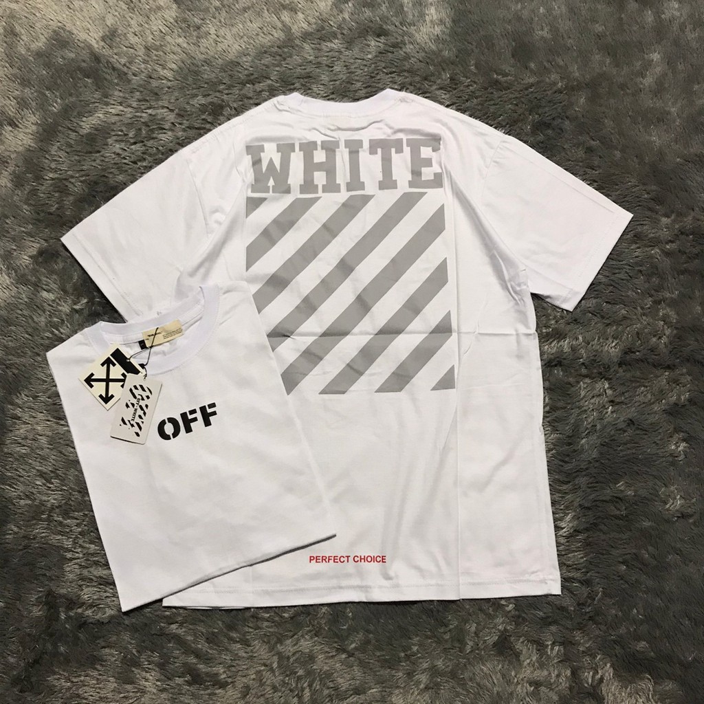 KAOS TSHIRT OFFWHITE PERFECT CHOICE HIGH MIRROR PREMIUM QUALITY