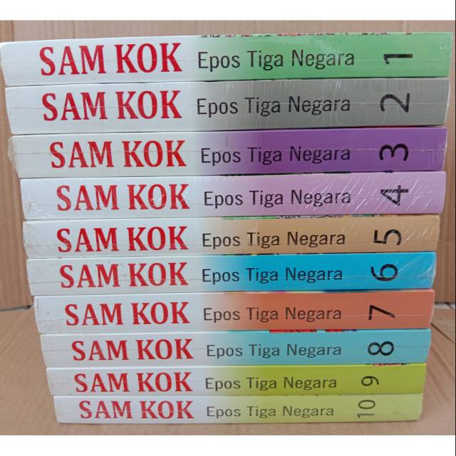 Sam Kok Epos Tiga Negara satu set lengkap 1-10