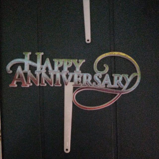 Cake Topper / Hiasan Kue Ultah Happy Birthday Curly