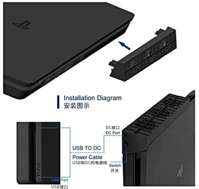 PS4 SLIM COOLING FAN