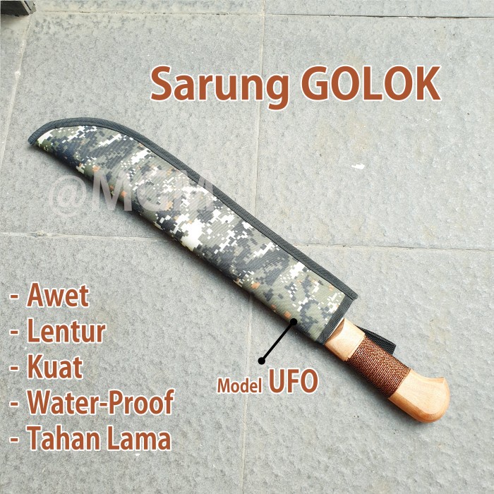 Sarung Golok Tramontina Termurah machete cover rumah pisau model UFO