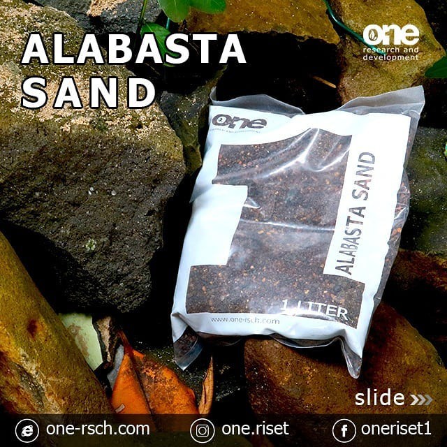 Alabasta Sand One Riset Pasir Aquascape - 1 Liter