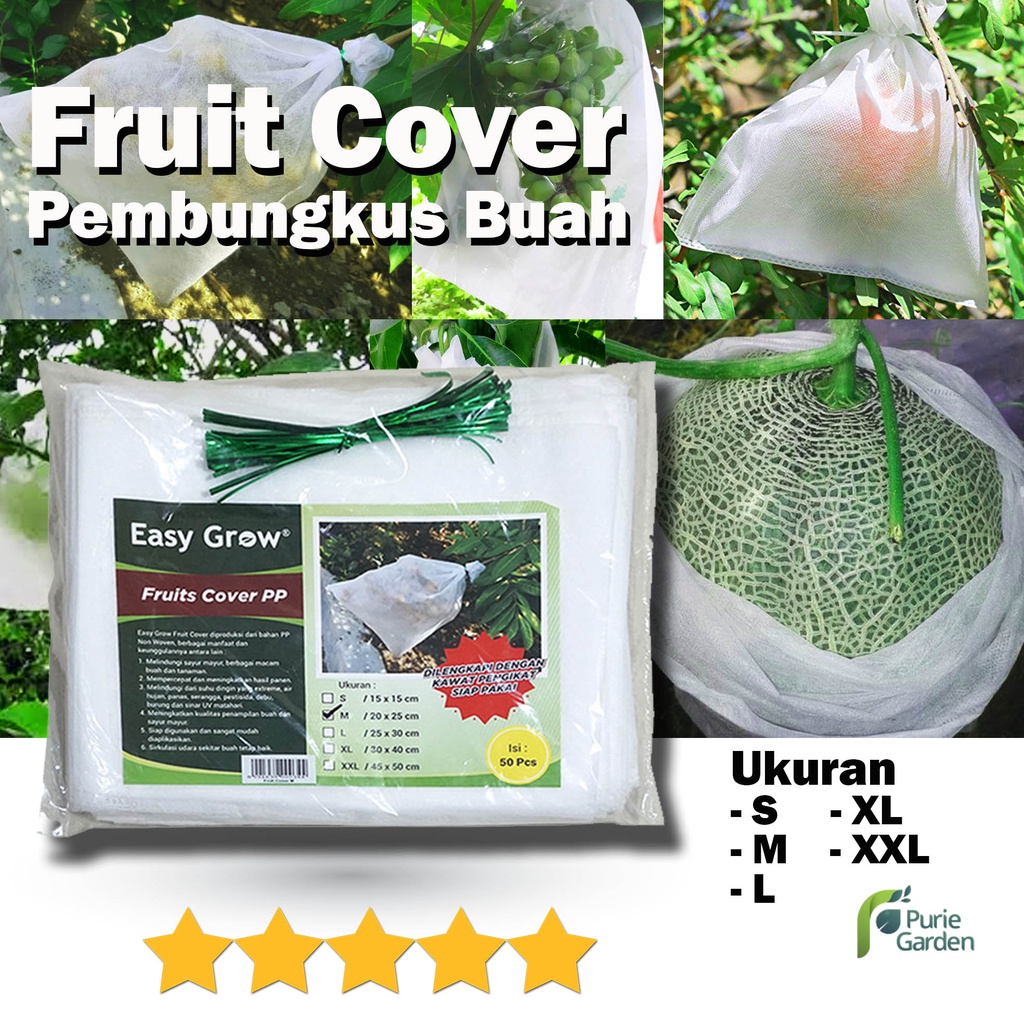 Fruit Cover Pembungkus Buah Brongsong Buah Apel Anggur Mangga Strawberry dll PG KDR