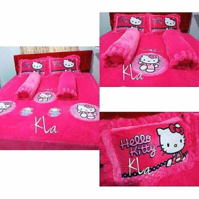Sprei bulu rasfur (bulu boneka) berstandar SNI