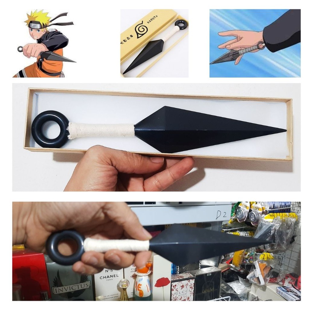 Mainan Ninja Kunai Naruto Cosplay Plastik 111124