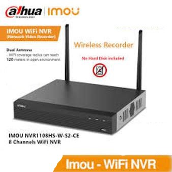 NVR 8 channel Wifi wireless DAHUA IMOU seri NVR1108HS-W-S2