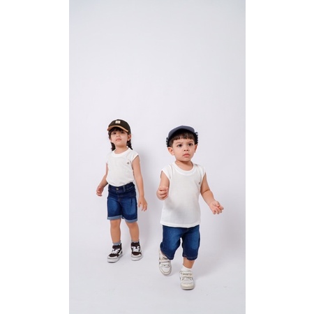 RACHIDKIDS / CELANA JEANS ANAK LUCU / CELANA JEANS ANAK PENDEK / POLY JEANS