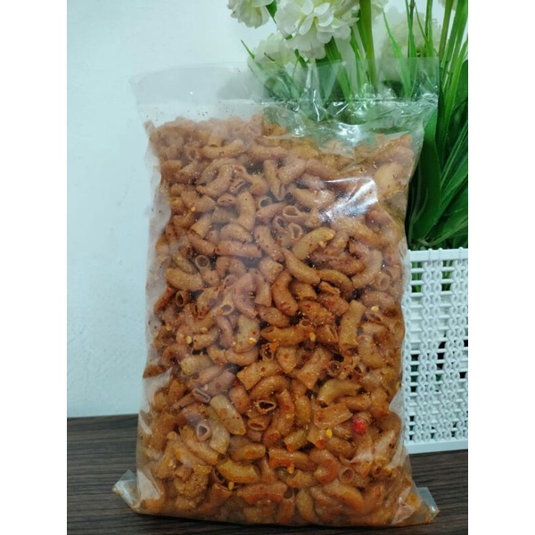 

GROSIR TERMURAH Makroni/Makaroni Kriuk pedas original asin gurih 500 gram