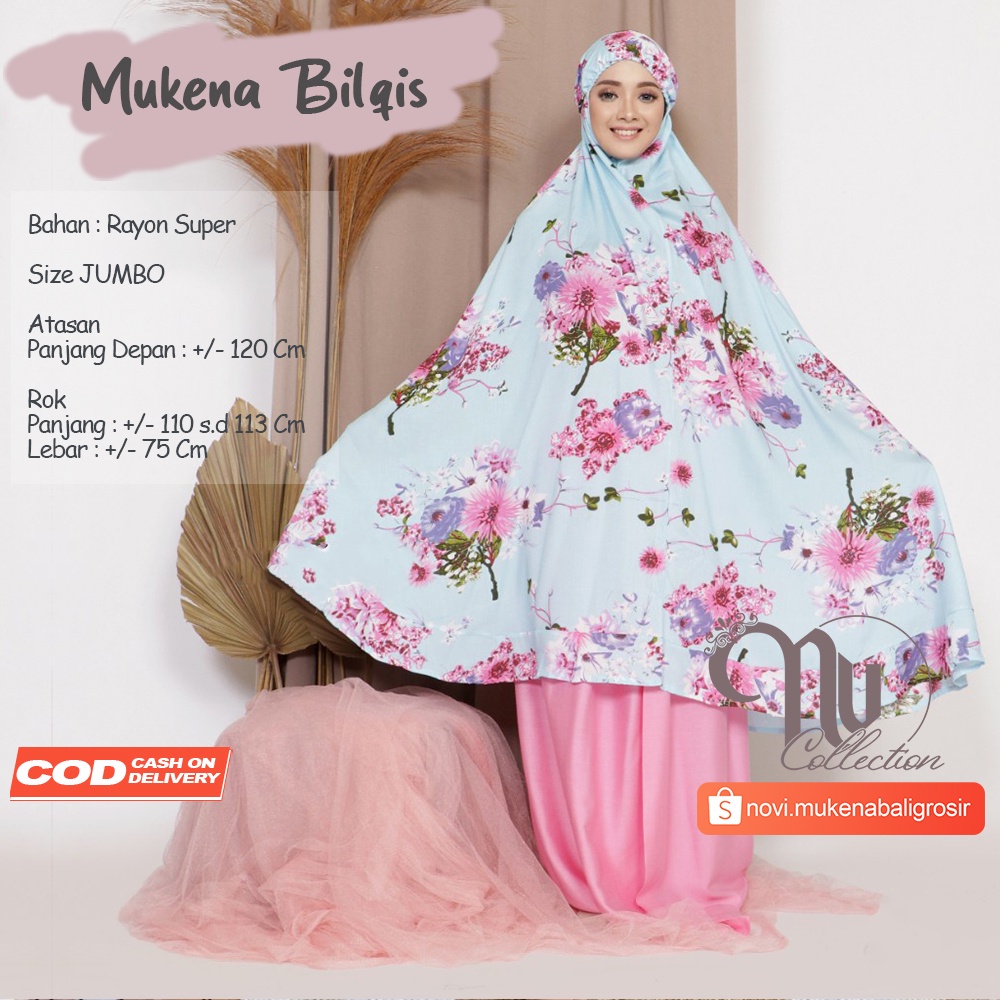 MUKENA BALI EKSLUSIF BILQIS