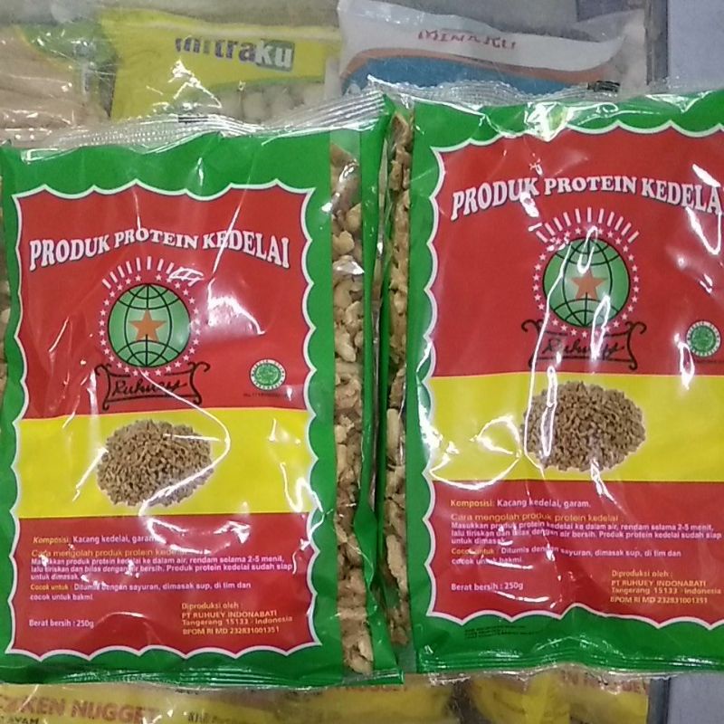

RUHUEY Produk Protein Kedelai 250gr