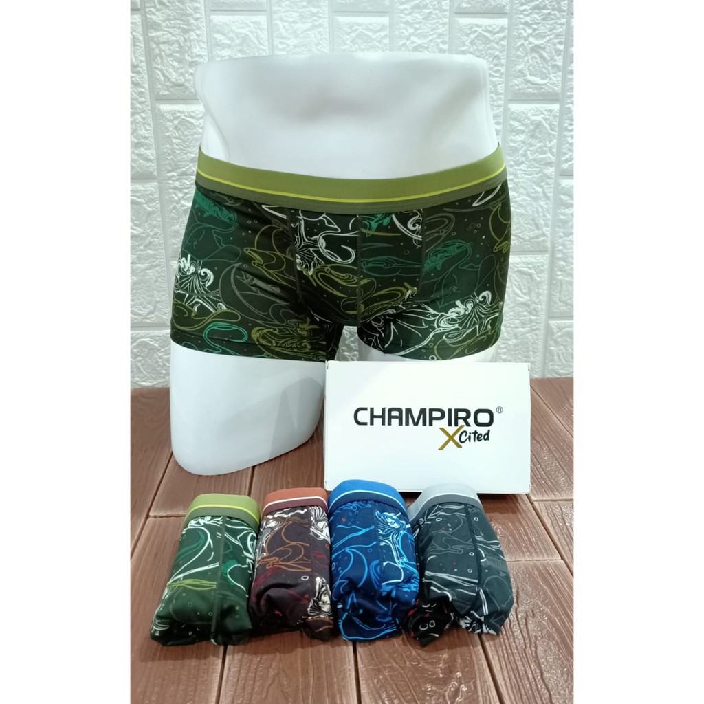 PROMO !!! 3 PCS BOXER PRIA || BOXER CHAMPIRO C.0315