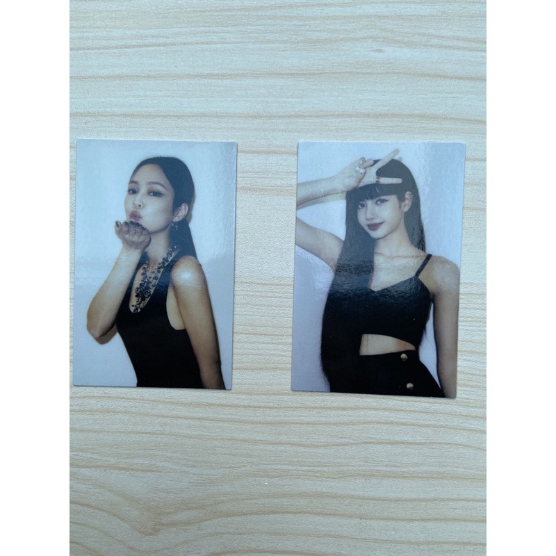 [BISA COD] PHOTOCARD LISA JENNIE OFFICIAL ALBUM BLACKPINK-THE ALBUM